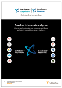 Database Anywhere - Freedom Flyer cover 