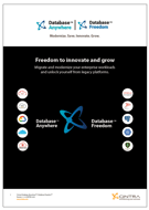 Database Anywhere - Freedom Flyer cover Database Anywhere - Freedom Flyer cover